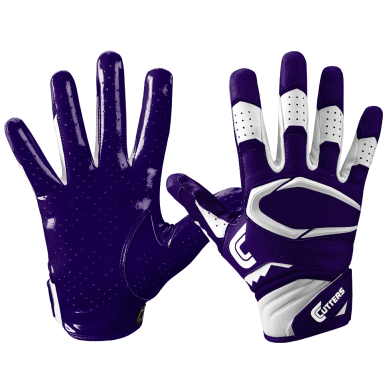 Guantes de Futbol Cutters S451 REV pro 2.0 Purpura