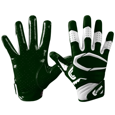 Cutters S451 REV pro 2.0 Football receiver gloves Dark Green