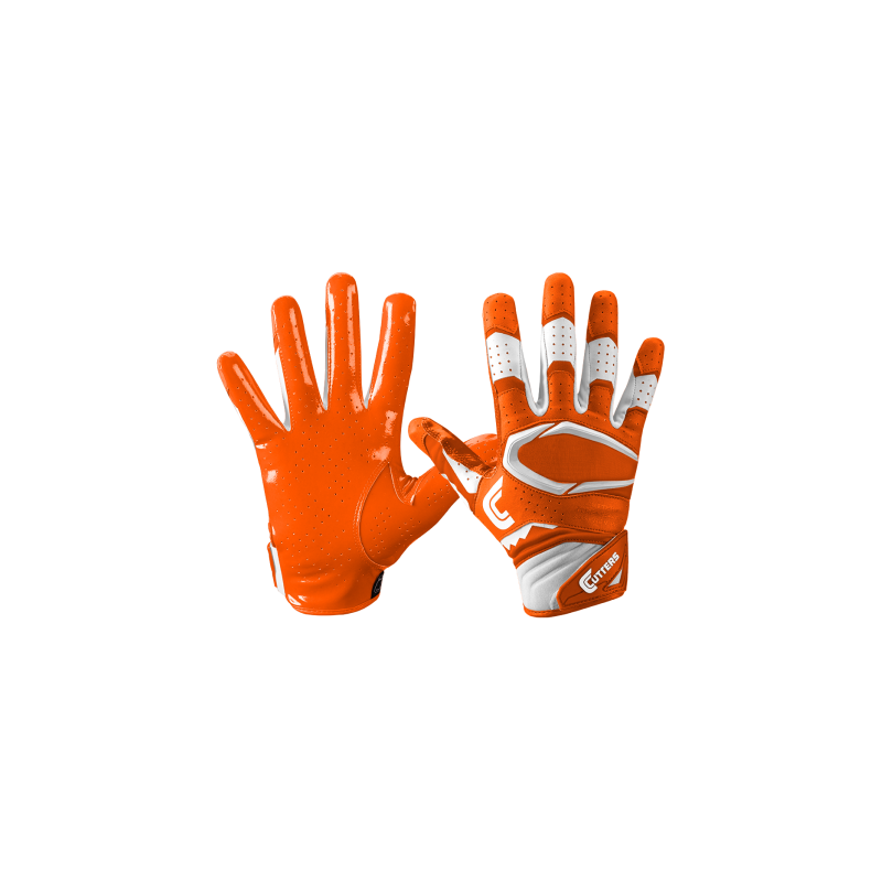 Cutters S451 REV pro 2.0 Football receiver gloves Orange
