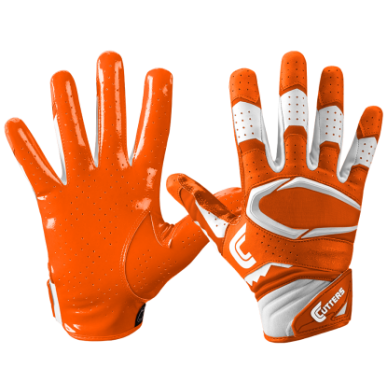 Gants de football américain Cutters S451 REV pro 2.0 Orange