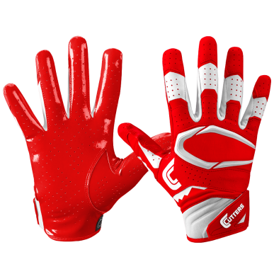 Guantes de Futbol Cutters S451 REV pro 2.0 Rojo