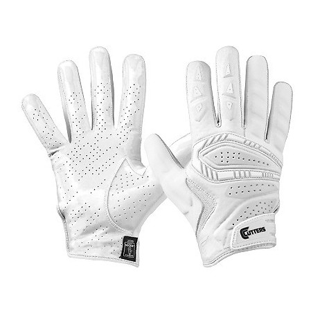 Cutters The Gamer 2.0 football gloves White