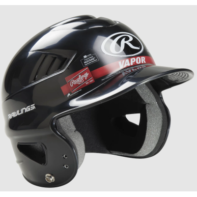 Casco de Beisbol Rawlings CoolFlo Vapor negro