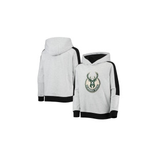 Sudadera NBA Milwaukee Bucks Outerstuff lived Gris para nino