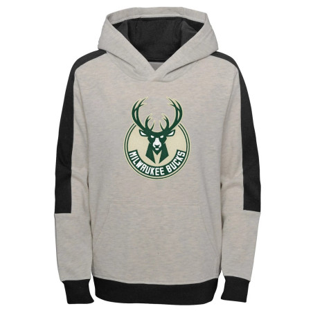 Sudadera NBA Milwaukee Bucks Outerstuff lived Gris para nino