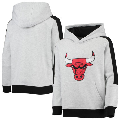 Sweat à capuche NBA Chicago Bulls Outerstuff lived Gris pour Junior