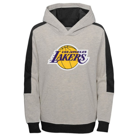 Sweat à capuche NBA Los Angeles Lakers Outerstuff lived Gris pour Junior