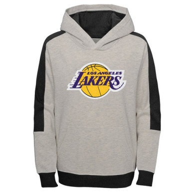Sudadera NBA Los Angeles Lakers Outerstuff lived Gris para nino