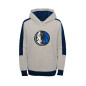 Sweat à capuche NBA Dallas Mavericks Outerstuff lived Gris pour Junior