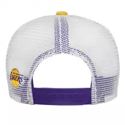Gorra NBA Los Angeles Lakers Outerstuff Santa Cruz Meshback Purpura para nino
