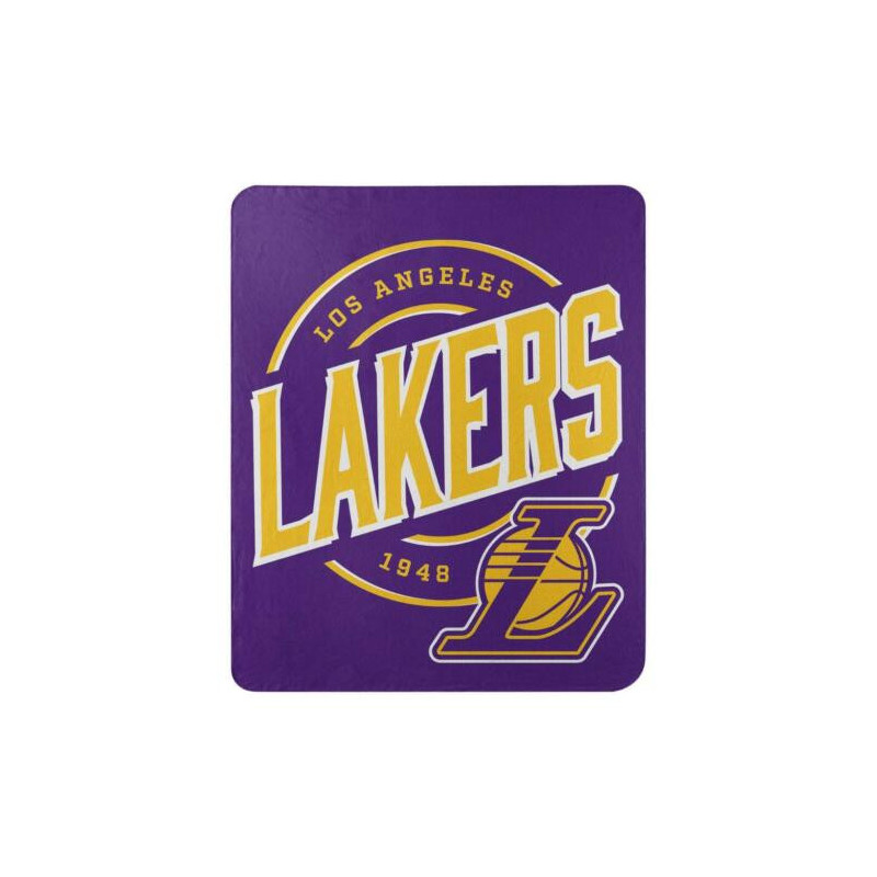 NBA Fleece throw Los Angeles Lakers