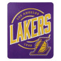 NBA Fleece throw Los Angeles Lakers