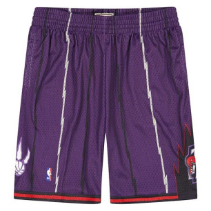 Kids' Mitchell & Ness NBA Short Toronto Raptors Purple