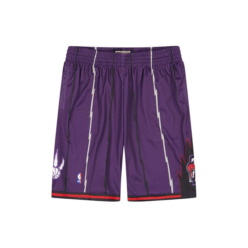 Kids' Mitchell & Ness NBA Short Toronto Raptors Purple