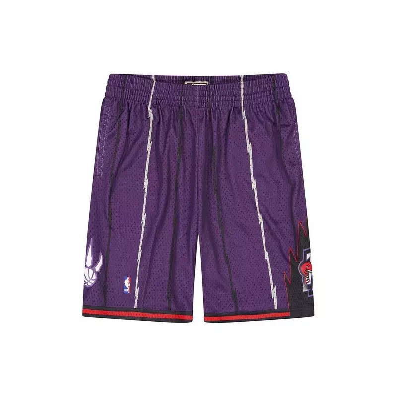 Short NBA Toronto Raptors Mitchell & Ness purpura para niño
