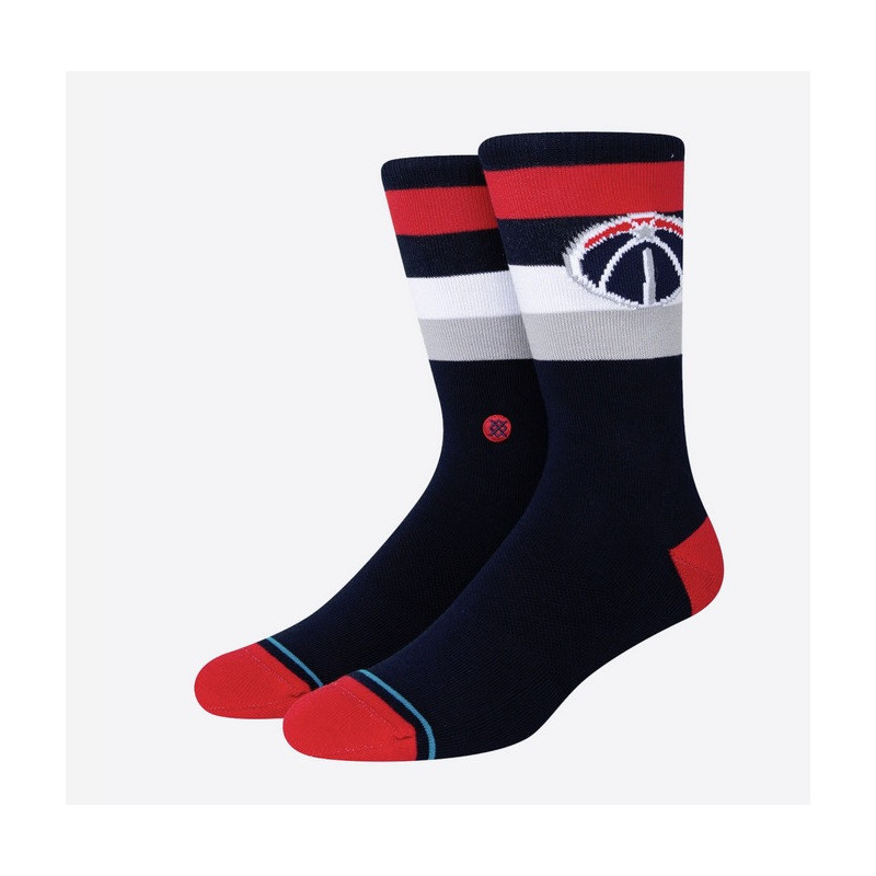 Chaussettes NBA Washington Wizards Stance St Crew Bleu marine Chaussettes NBA Washington Wizards Stance St Crew Bleu marine