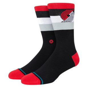 Stance St Crew NBA Portland Trail blazers Sock Black