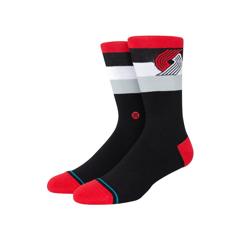 Calcetin NBA Portland Trail blazers Stance St Crew Negro