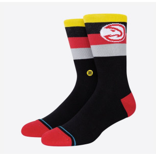 Chaussettes NBA Atlanta Hawks Stance St Crew Noir