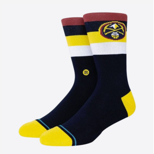 Stance St Crew NBA Denver Nuggets Sock Navy
