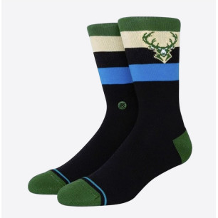 Stance St Crew NBA Milwaukee Bucks Sock Green