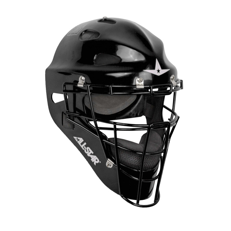 All Star Baseball Catcher Helmets Black