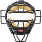 Casco de árbitro Rawlings negro
