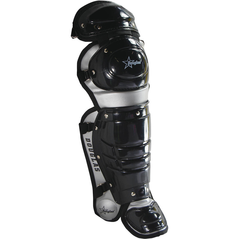 Douglas Catcher Legguards Black