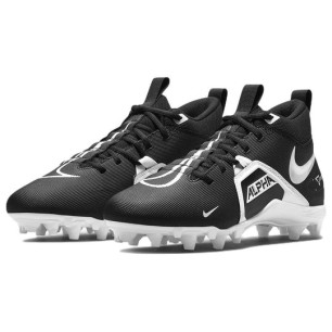 Crampones de fútbol americano Nike Alpha Menace Varsity 3 Mid Negro