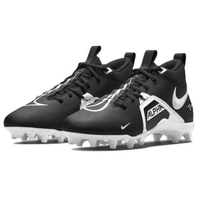 Crampons de Football Americain moulés Nike Alpha Menace Varsity 3 Mid Noir