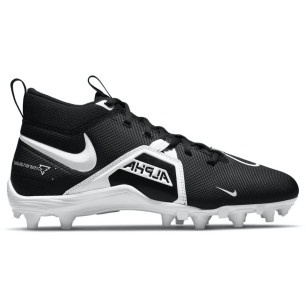 Crampones de fútbol americano Nike Alpha Menace Varsity 3 Mid Negro