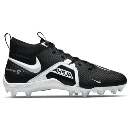 Men's Football Cleats Nike Alpha Menace Varsity 3 Mid Black