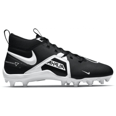 Men's Football Cleats Nike Alpha Menace Varsity 3 Mid Black