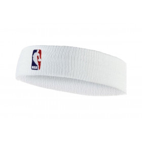 Bandeau de tête Nike Elite NBA Blanc