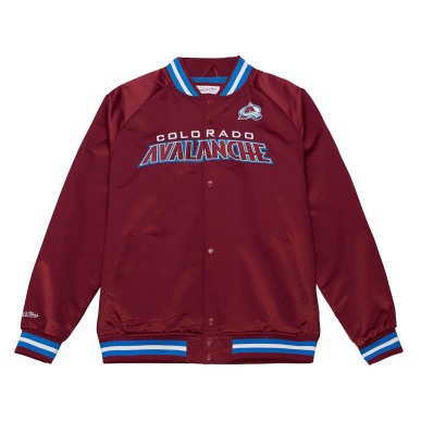 Men's Mitchell & Ness Lightweight satin Jacket NHL Colorado Avalanche