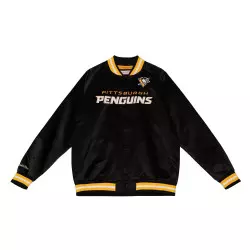 Veste NHL Pittsburgh Penguins Mitchell & Ness Lightweight satin Noir