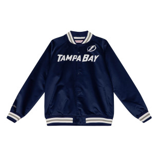 Chaqueta NHL Tampa Bay Lightning Mitchell & Ness Lightweight satin Marina