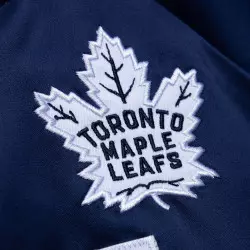 Chaqueta NHL Toronto Maple Leafs Mitchell & Ness Lightweight satin Azul