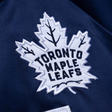 Men's Mitchell & Ness Lightweight satin Jacket NHL Toronto Maple Leafs Royal