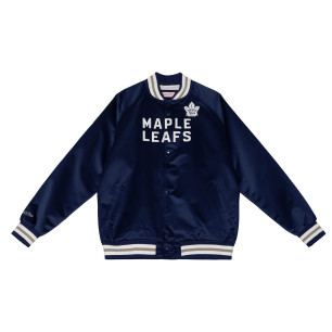 Veste NHL Toronto Maple Leafs Mitchell & Ness Lightweight satin Bleu