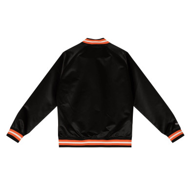 Veste NHL Anaheim Ducks Mitchell & Ness Lightweight satin Noir