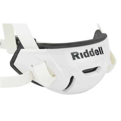 Riddell Hard Cup chinstrap white