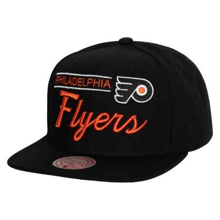 Gorra NHL Philadelphia Flyers Mitchell & Ness Retro lock Snapback Negro