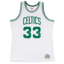 Maillot NBA Larry Bird Boston Celtics 1985-86 Mitchell & ness Hardwood Classics Blanc