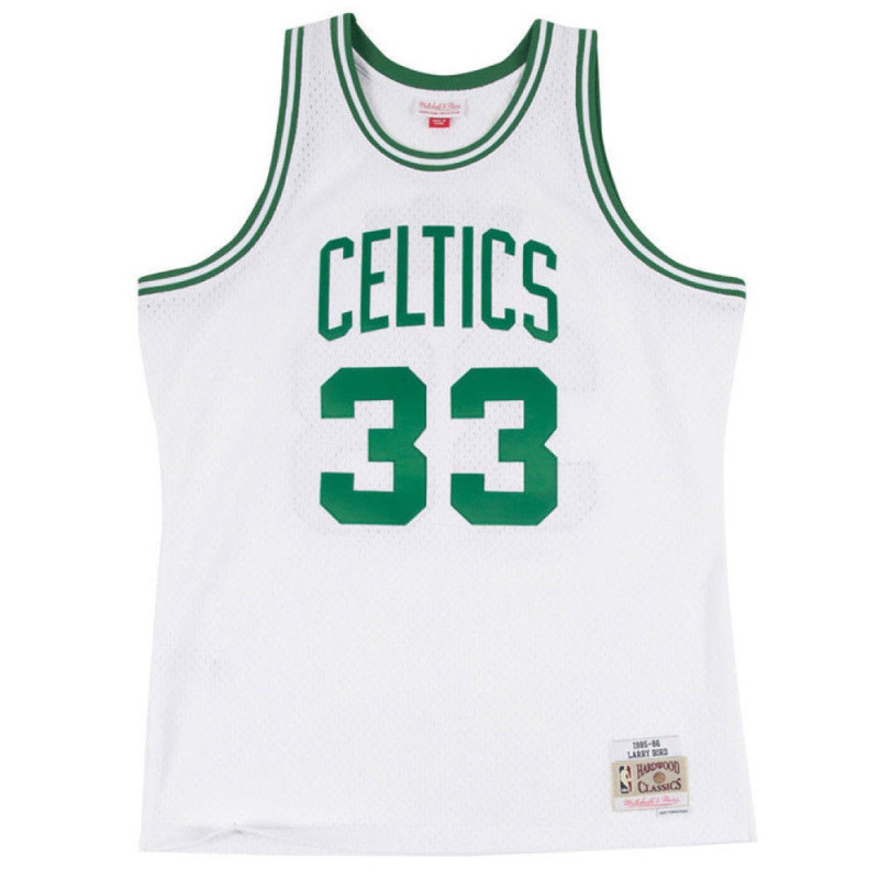 Mitchell & ness NBA Hardwood Classics Jersey Larry Bird Boston Celtics 1985-86 White