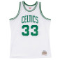 Camiseta NBA Larry Bird Boston Celtics 1985-86 Mitchell & ness Hardwood Classics Blanco