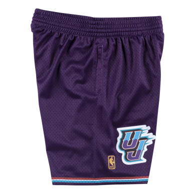 Short NBA Utah Jazz 1996-97 Mitchell & Ness Swingman Violet