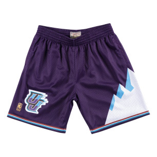 Short NBA Utah Jazz 1996-97 Mitchell & Ness Swingman Violet