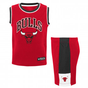 Camiseta y short NBA Chicago Bulls Outer Stuff Zone Defense para Nino