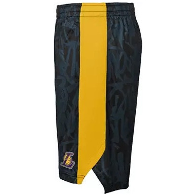 Short NBA Los Angeles Lakers Outerstuff Scribble Dribble Noir pour enfant